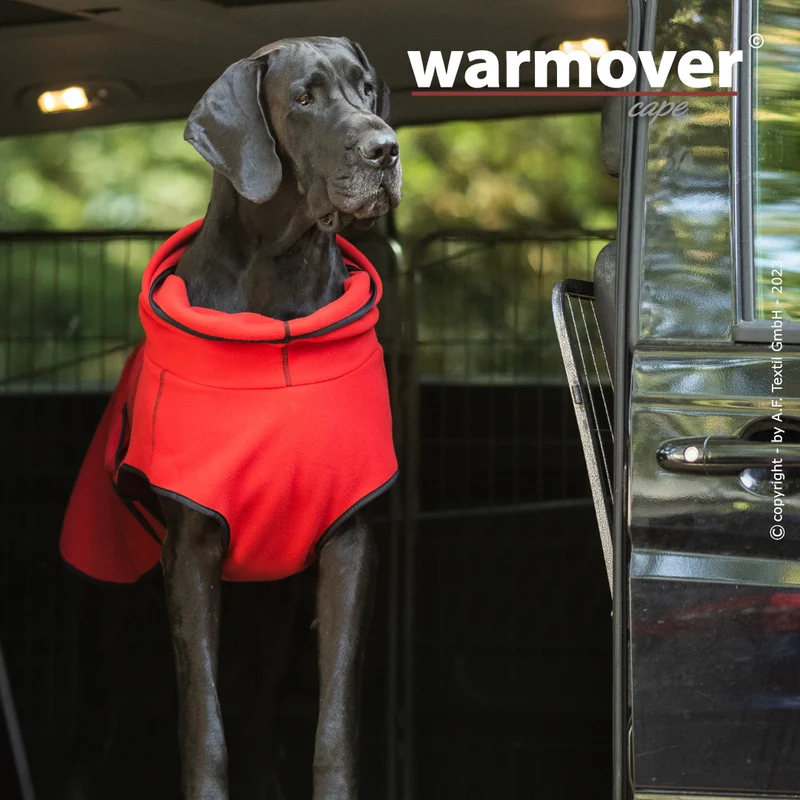 Warmover Cape Big – Leichter Hundemantel für Wärme & Komfort
