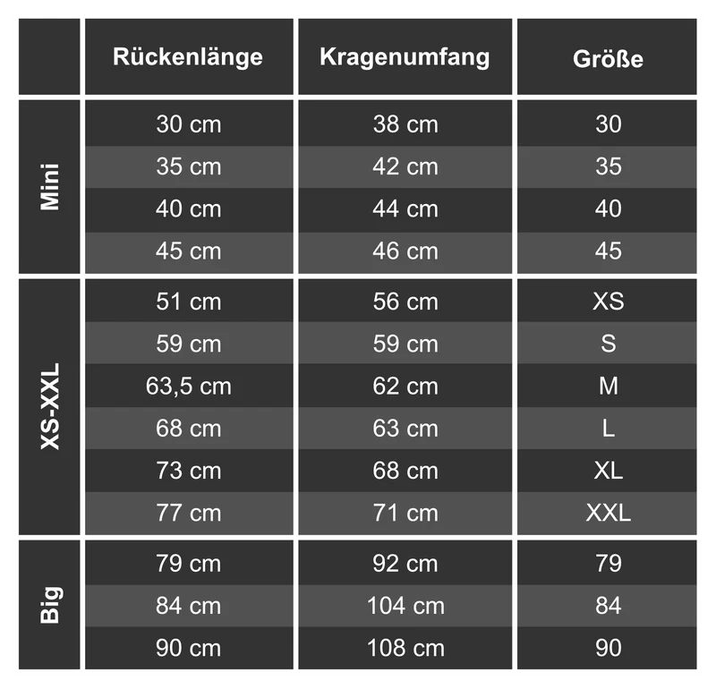 Warmover Cape Big – Leichter Hundemantel für Wärme & Komfort