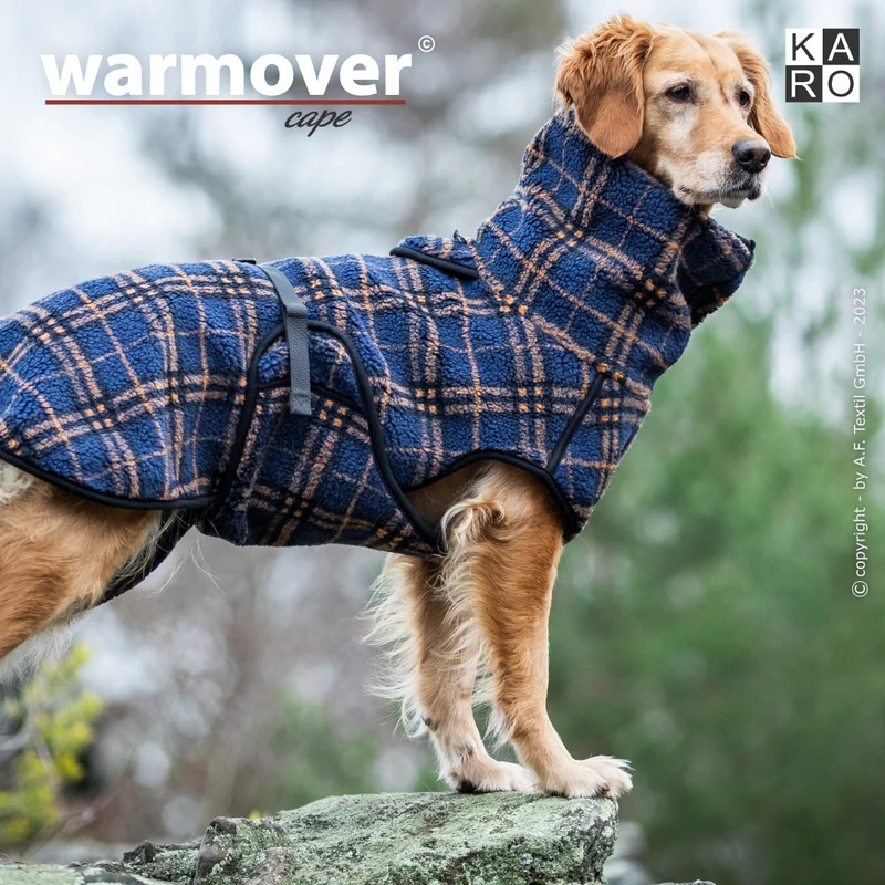 Warmover Cape – Leichter Hundemantel für Wärme & Komfort