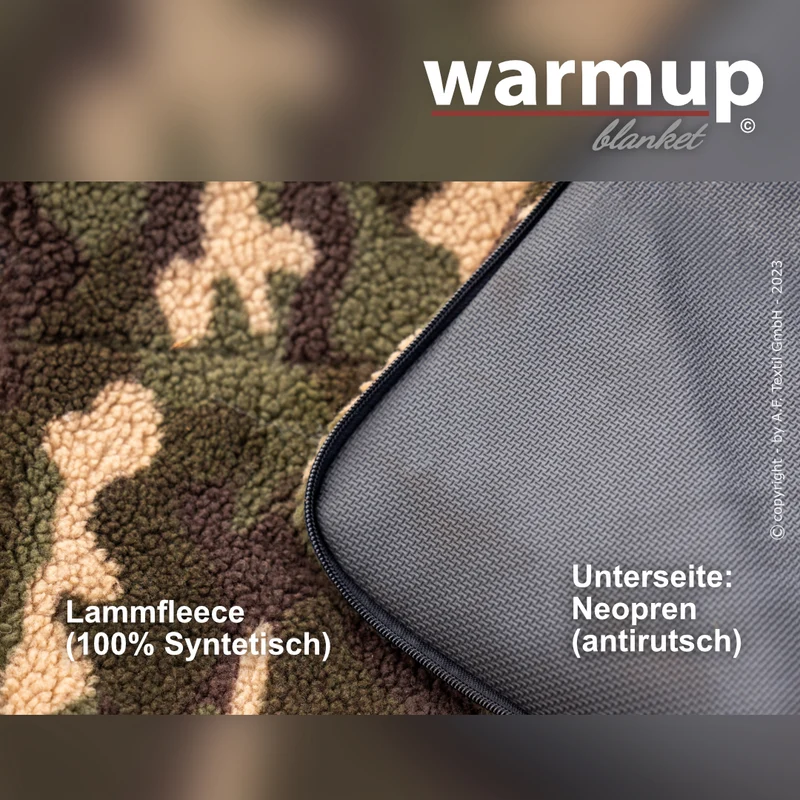 Warmup Blanket Big – die universelle Outdoor-Decke für Hunde