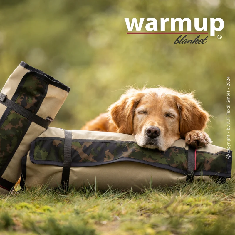 Warmup Blanket Basic – die universelle Outdoor-Decke für Hunde