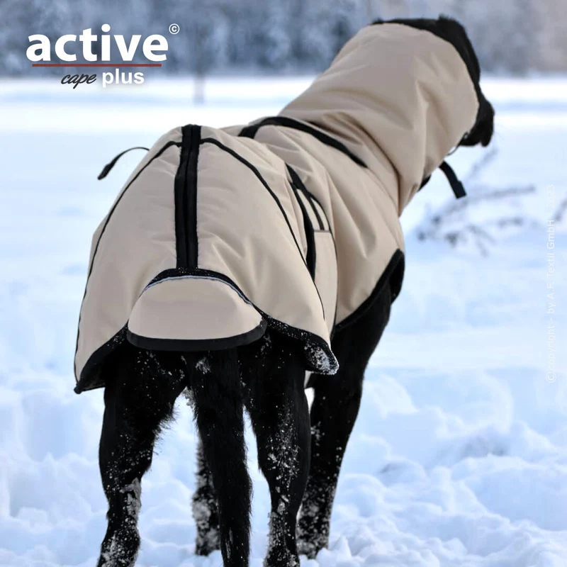 Active Cape Plus – Stylischer Wetterschutz für aktive Hunde