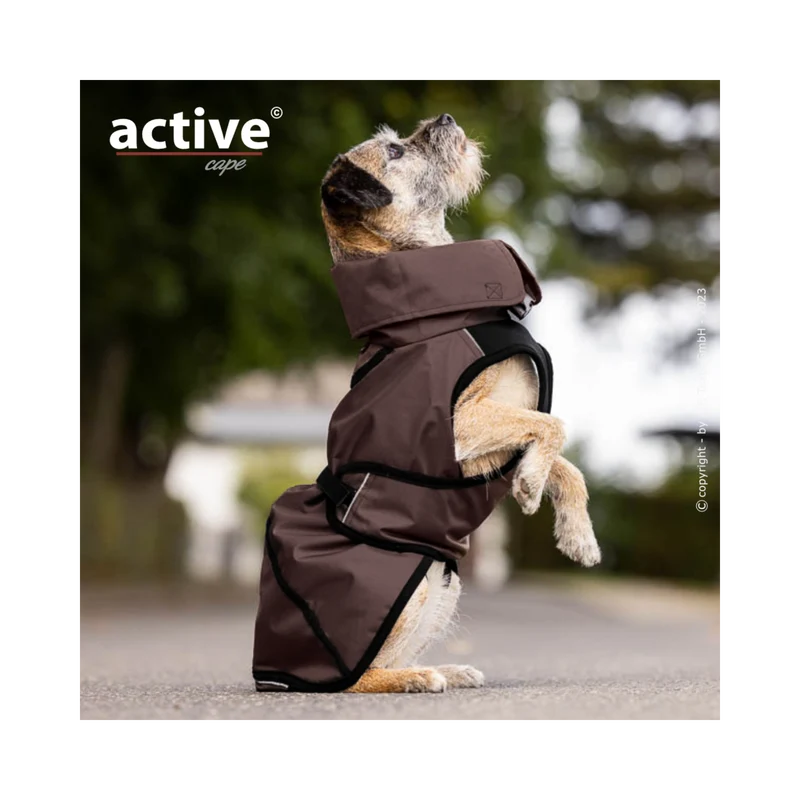 Active Cape Light Mini – Stylischer Wetterschutz für aktive Hunde