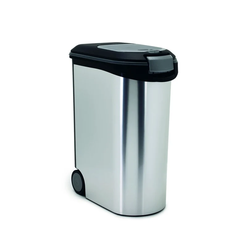 Curver Futtercontainer Futtertonne Metallic
