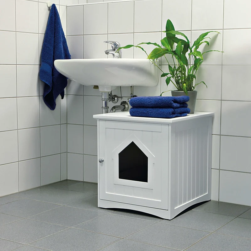 Katzenhaus für Katzentoilette