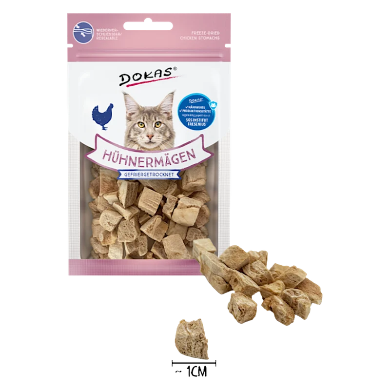 Dokas Cat - Hühnermägen (gefriergetrocknet)