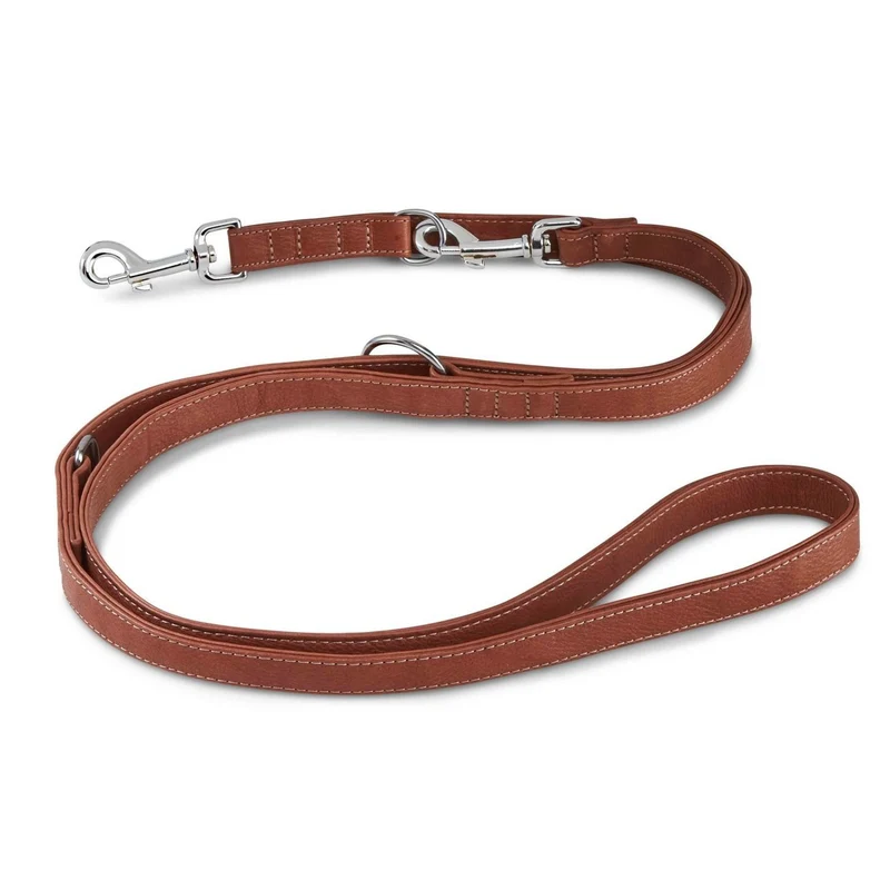 Wolters Hundeleine Leder Terravita flach