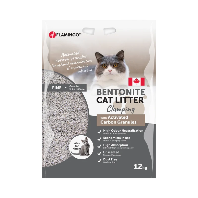 Premium Katzenstreu mit Aktivkohle – Maximale Hygiene & Geruchsneutralisierung