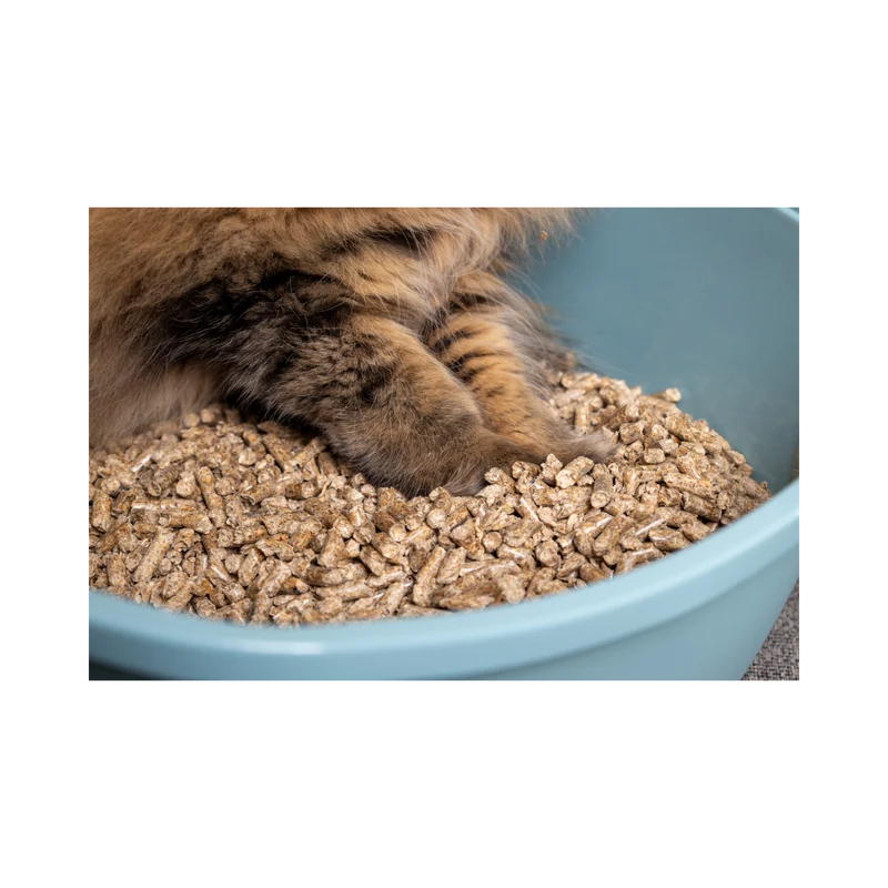 Reine Naturkraft – 100 % Holzpellets für Katzen