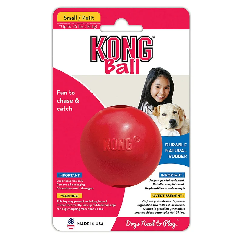 KONG Hundeball rot