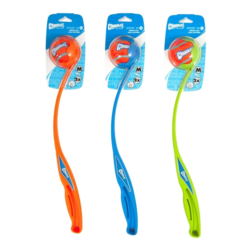 Chuckit! Sport Launcher – Ballschleuder für Hunde | 4 Größen, inkl. Ball