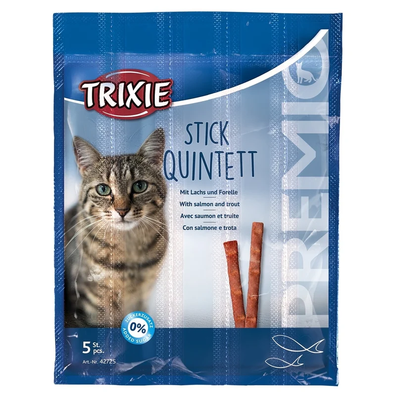 PREMIO Stick Quintett Katzensnack