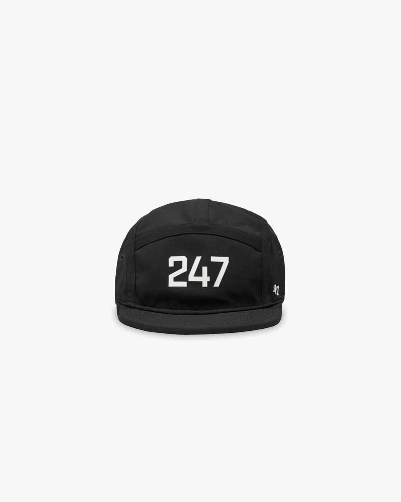 247 x 47 Taped Cap - Jet Black