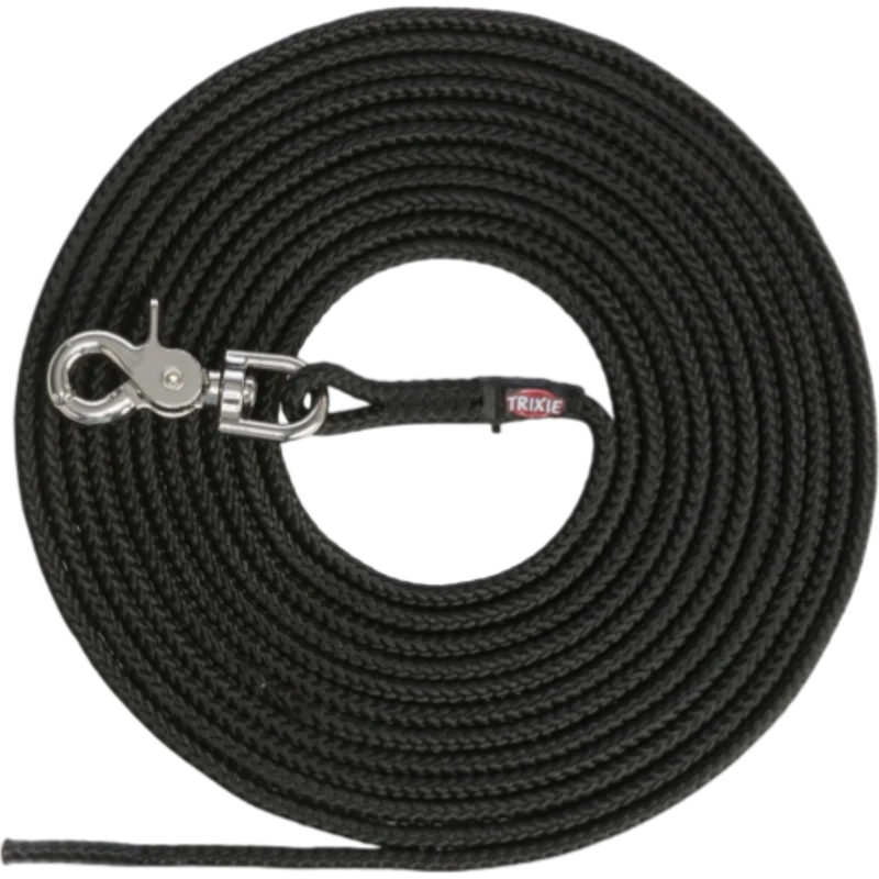 Trixie – Hundeleine Schleppleine rund aus Segeltau mit Trigger Snap Hook