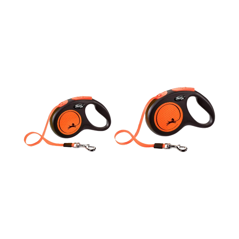 Flexi Roll-Leine New Neon – Sicher unterwegs mit maximaler Sichtbarkeit