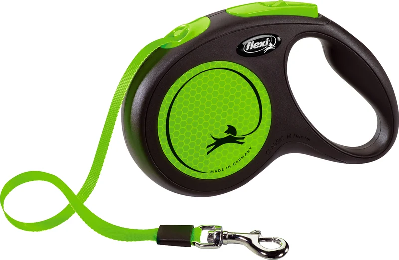 Flexi Roll-Leine New Neon – Sicher unterwegs mit maximaler Sichtbarkeit