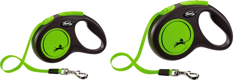 Flexi Roll-Leine New Neon – Sicher unterwegs mit maximaler Sichtbarkeit