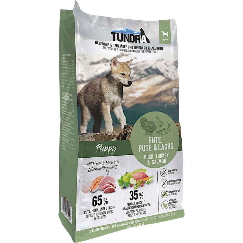 Tundra Dog - Ente, Pute & Lachs für Welpen