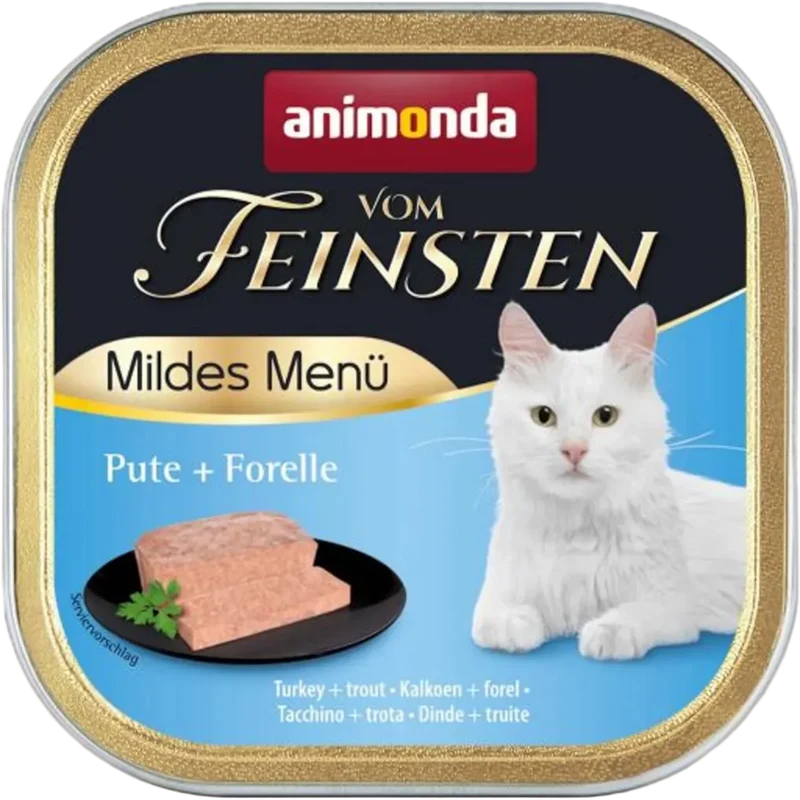 Vom Feinsten Adult Mildes Menü – Pute + Forelle Mild, ausgewogen, feinschmeckerorientiert