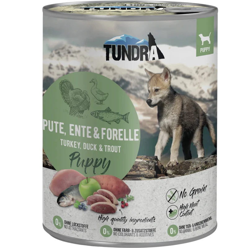 Tundra Dog - Pute, Ente & Forelle für Welpen