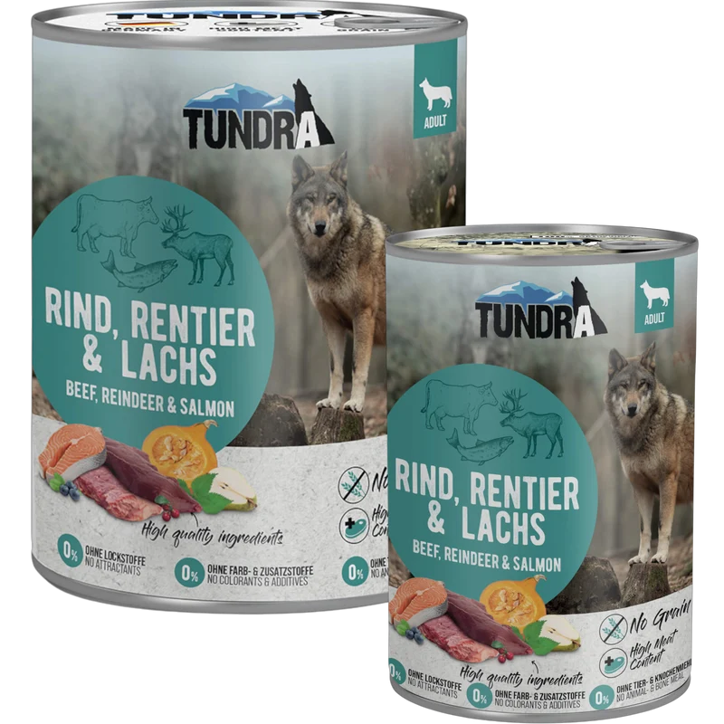 Tundra Dog - Rind, Rentier & Lachs