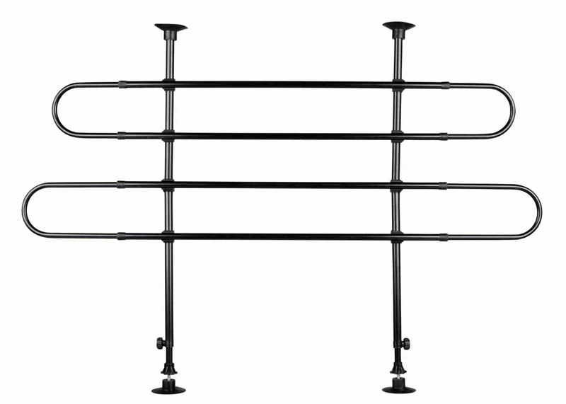 stufenlos verstellbares Autogitter aus Metall, 2 Querelemente
