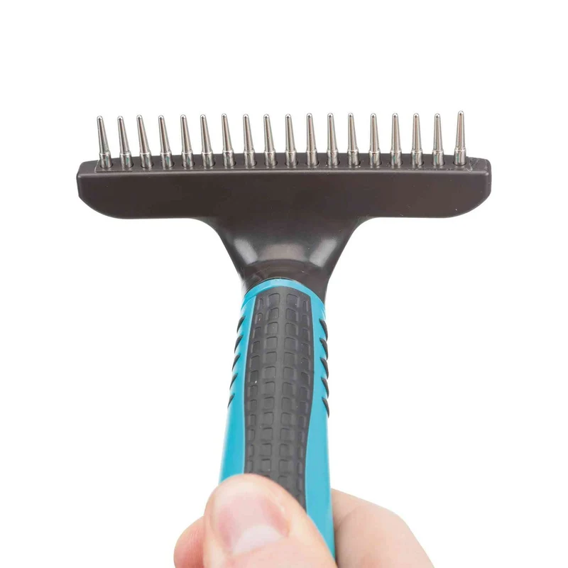 Fell Entfilzer mit rotierenden Zinken