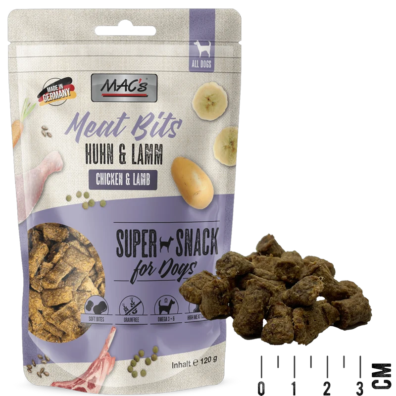 MAC’s Dog – Meat Bits Huhn & Lamm