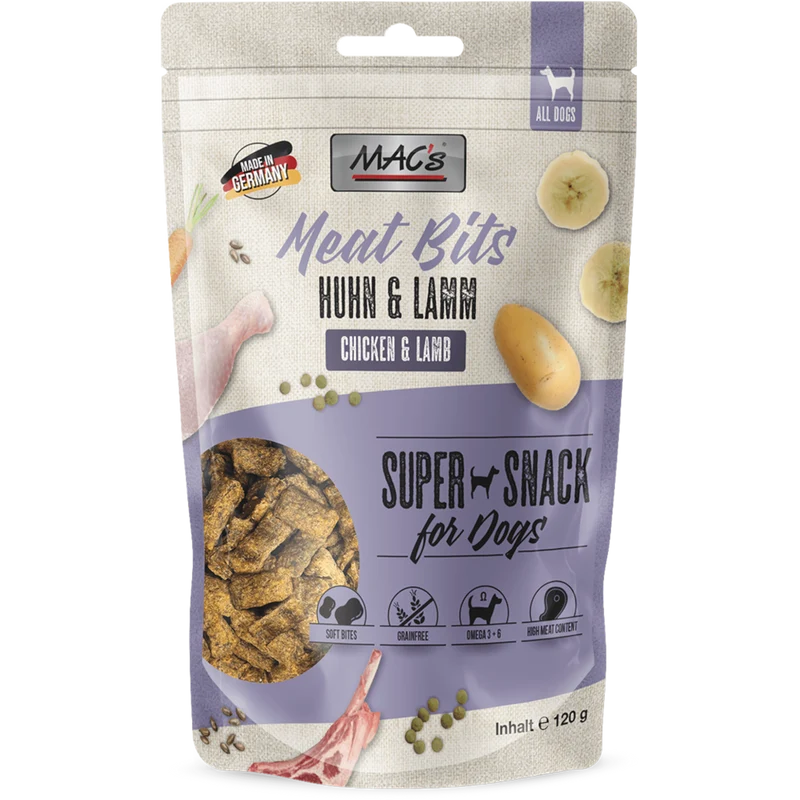 MAC’s Dog – Meat Bits Huhn & Lamm