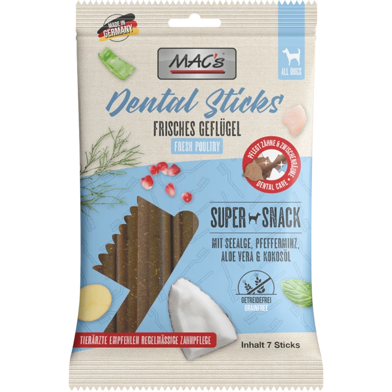 MAC’s Dog – Dental Sticks Geflügel