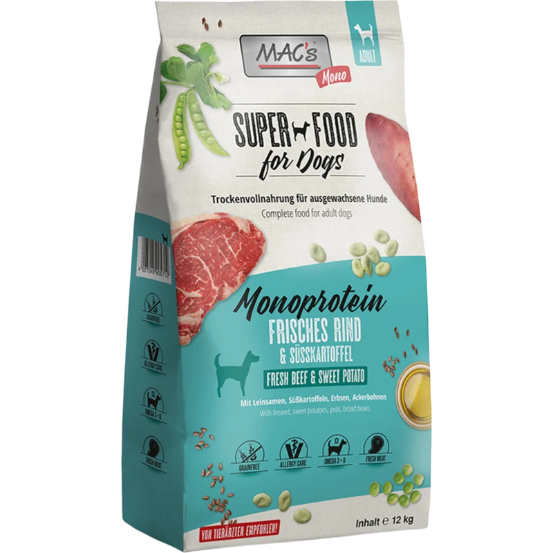 MAC’s Dog – Mono Frisches Rind & Süßkartoffel
