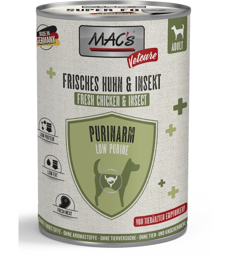 MAC’s Dog – Vetcare Purinarm Huhn & Insekt