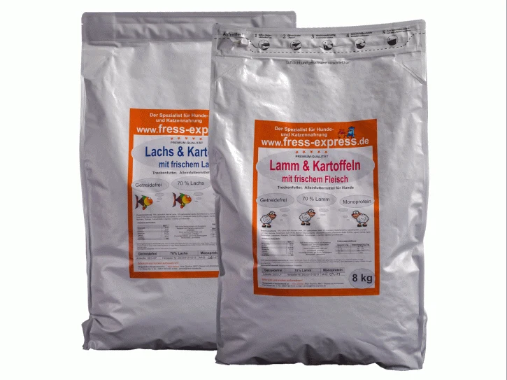 DUO Trockenfutter 16 kg: ( 2 x 8 kg )