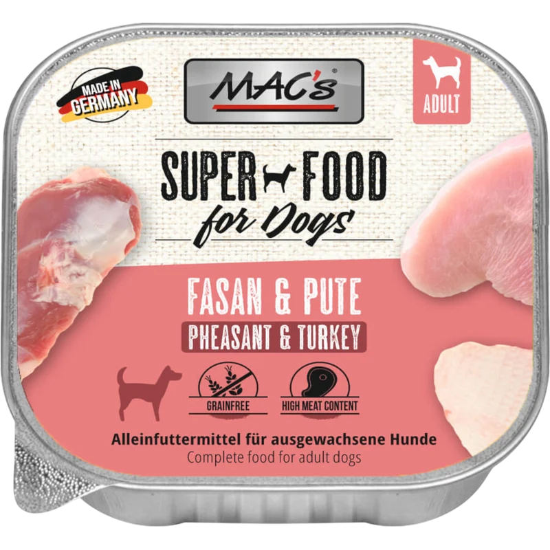 MAC’s Dog – Schale Fasan & Pute
