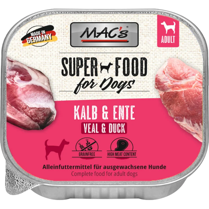 MAC’s Dog – Schale Kalb & Ente