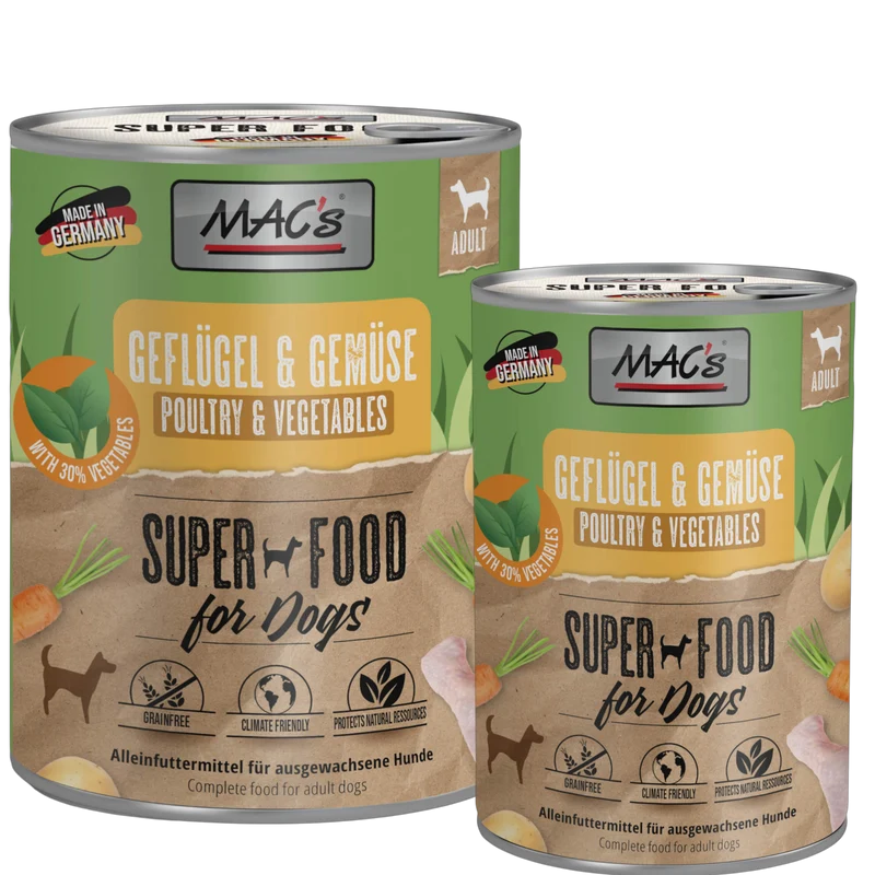 MAC’s Dog – Geflügel & Gemüse