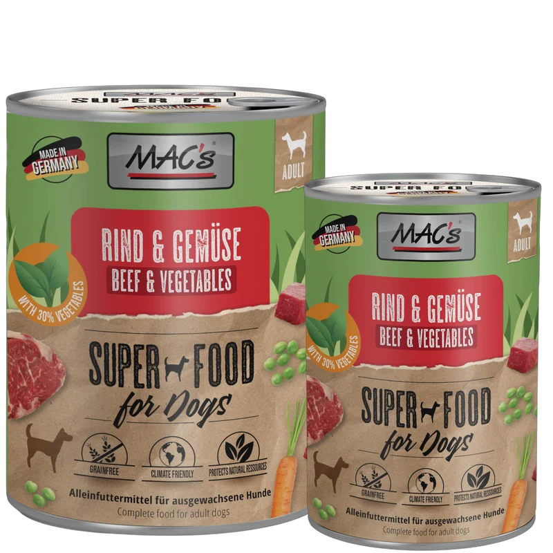 MAC’s Dog – Rind & Gemüse
