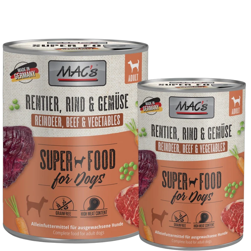 MAC’s Dog – Rentier, Rind & Gemüse