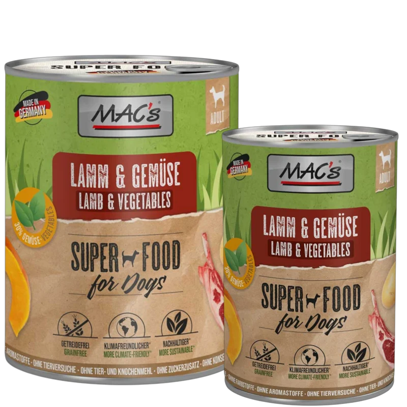 MAC’s Dog – Lamm & Gemüse