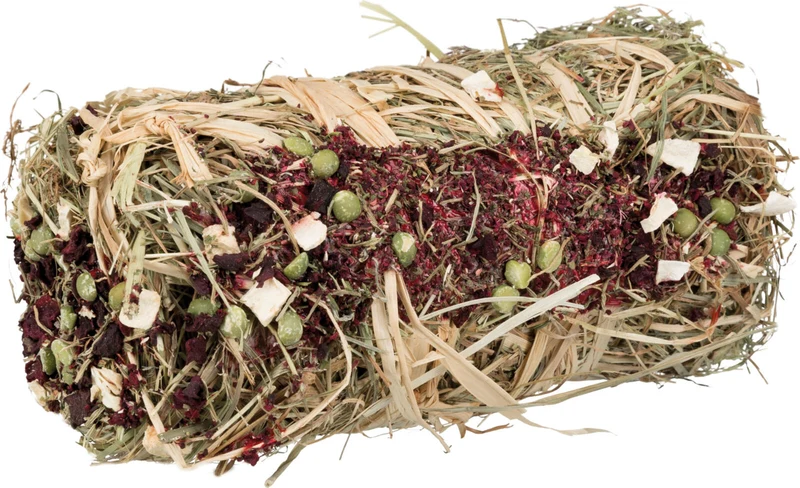 Heuballen mit Rote Bete und Pastinake