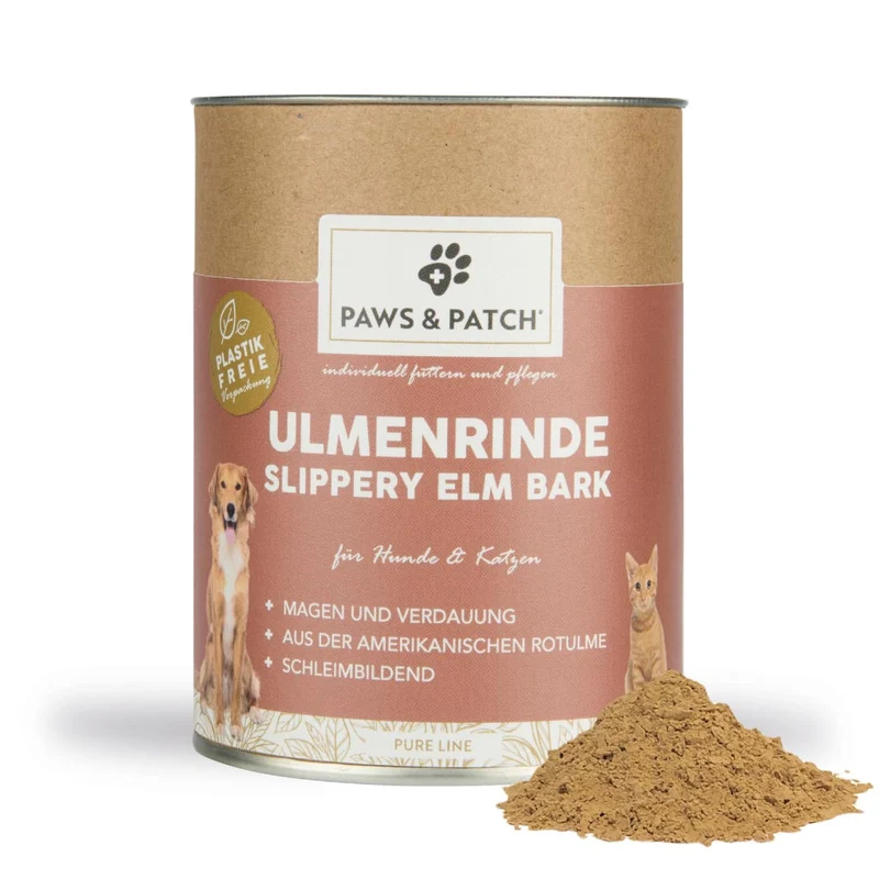 Paws & Patch ULMENRINDE Pulver für Hunde und Katzen