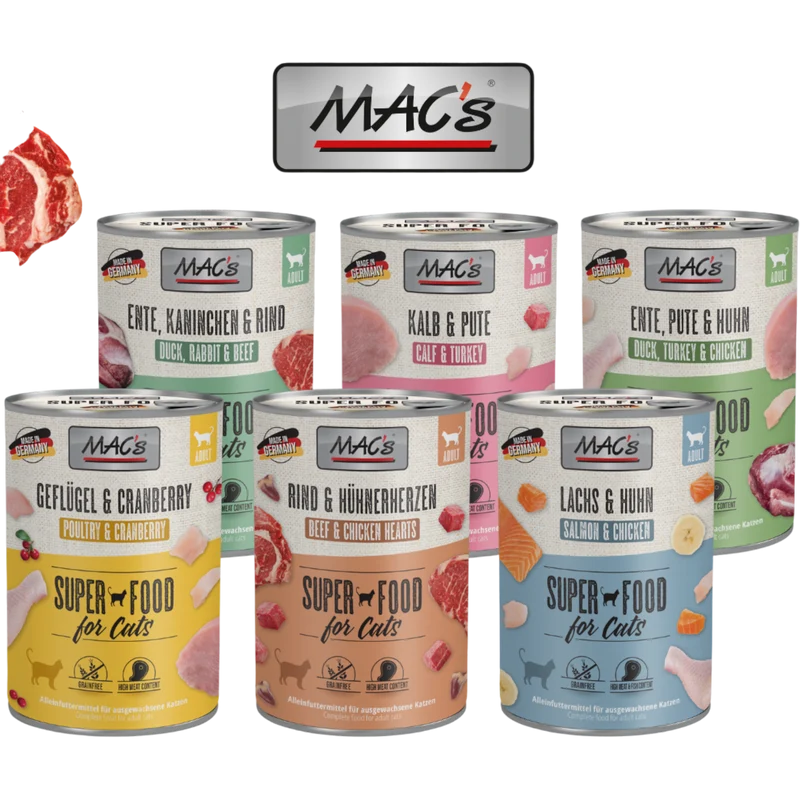 MAC’s Cat – Multipack Bestseller 6 × 400g