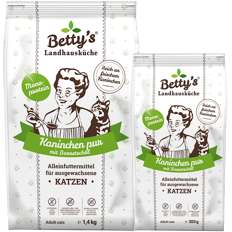 Betty´s LHK Cat - Kaninchen pur
