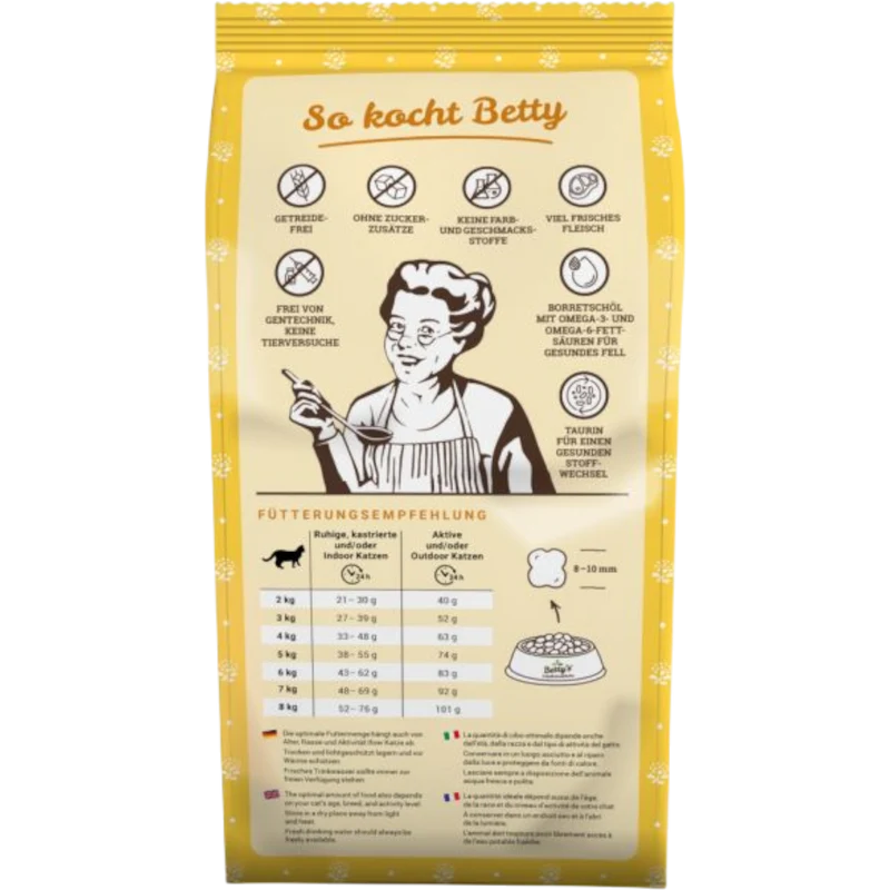 Betty´s LHK Cat - Geflügel pur