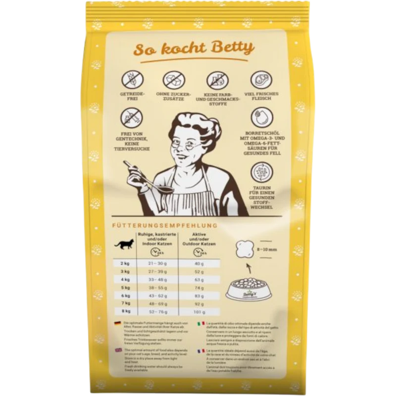Betty´s LHK Cat - Geflügel pur