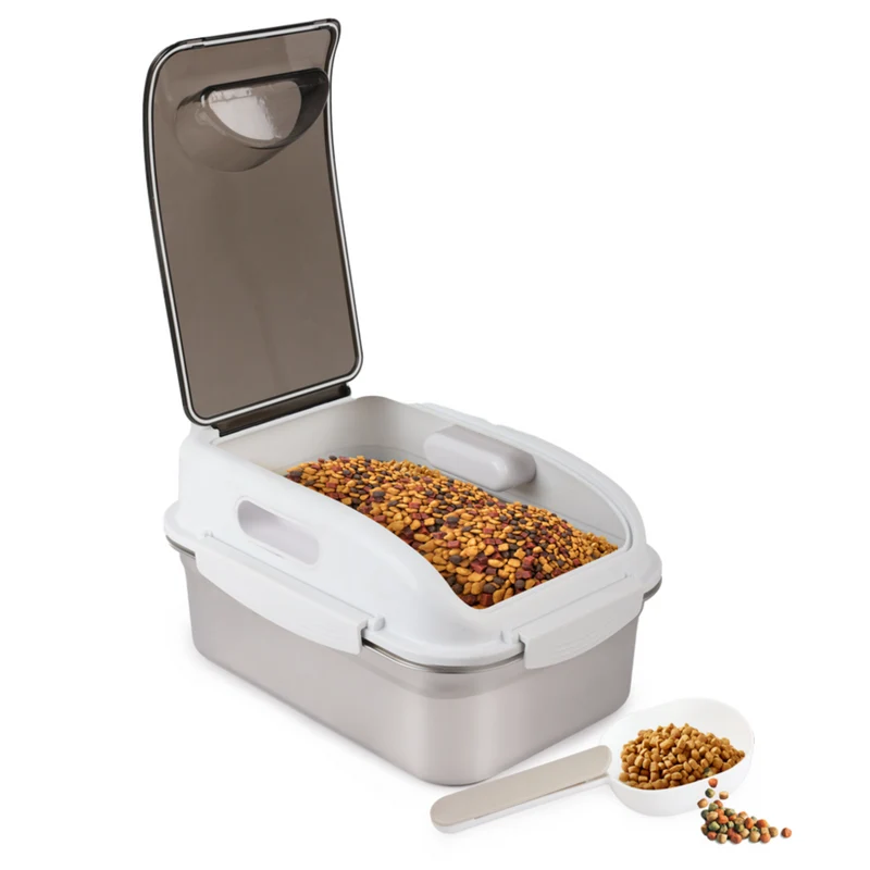 Edelstahl Futter Container 6,5 Liter