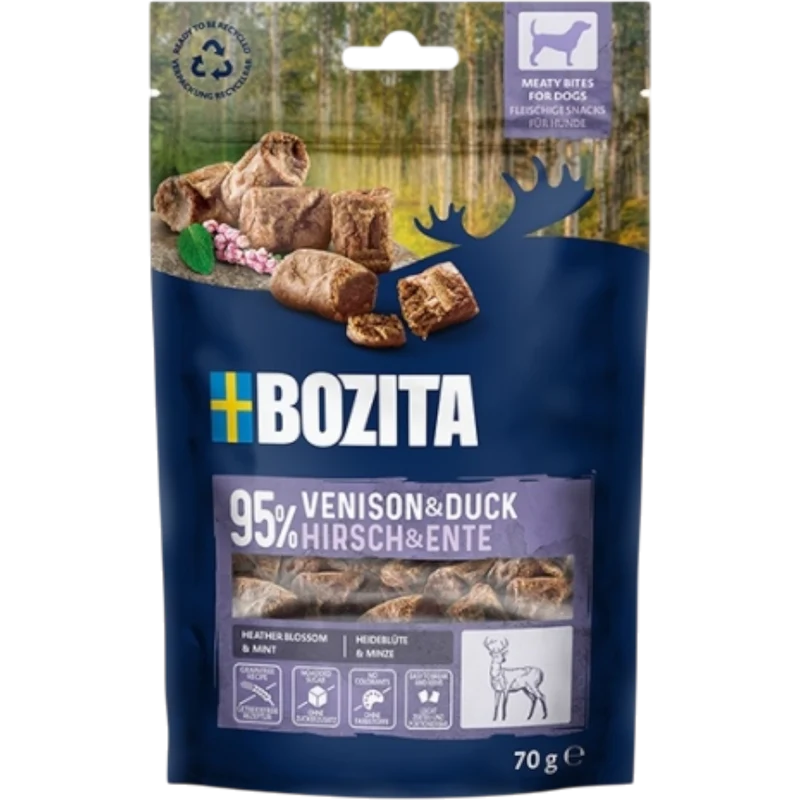 Bozita - Meaty Bites Hirsch & Ente