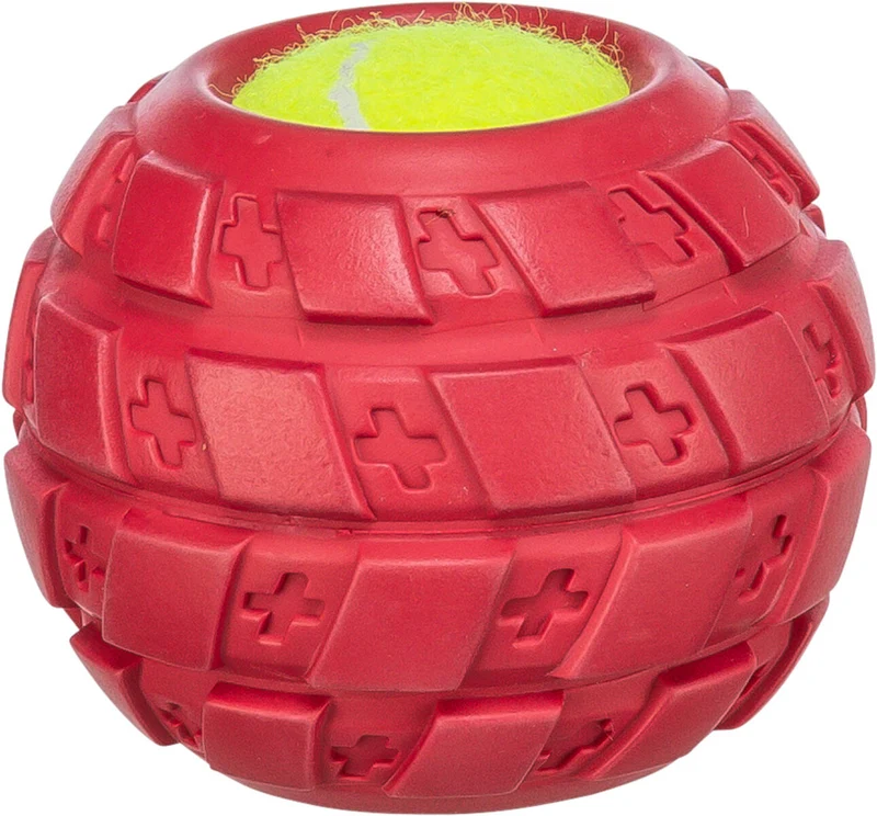 Tennisball im Reifen, Naturgummi