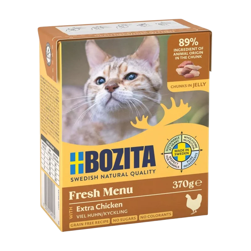 Bozita Häppchen in Gelee mit viel Huhn