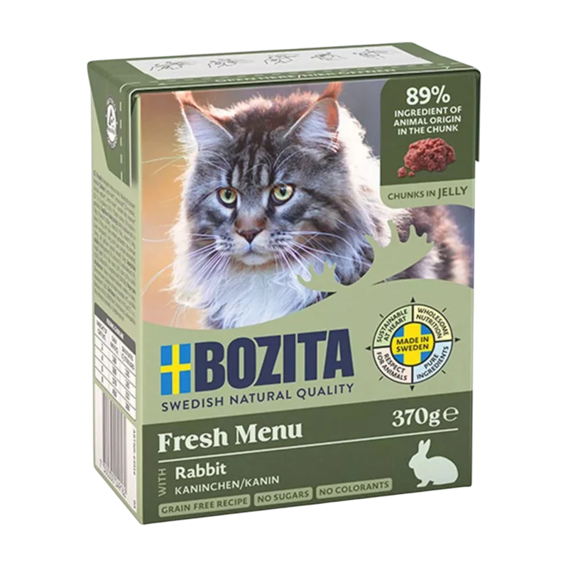 Bozita Häppchen in Gelee mit Kaninchen